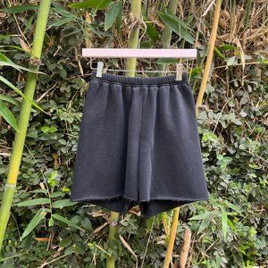 NWT Canapé black sweat shorts (size xs)